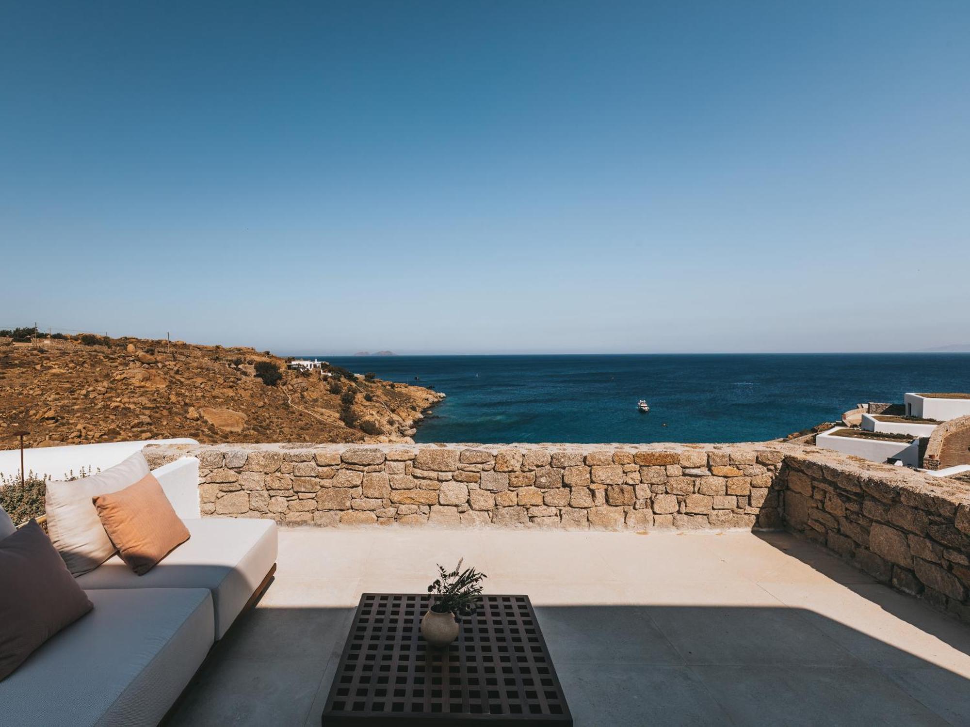 Cali Mykonos Hotel Kalafáti Kültér fotó