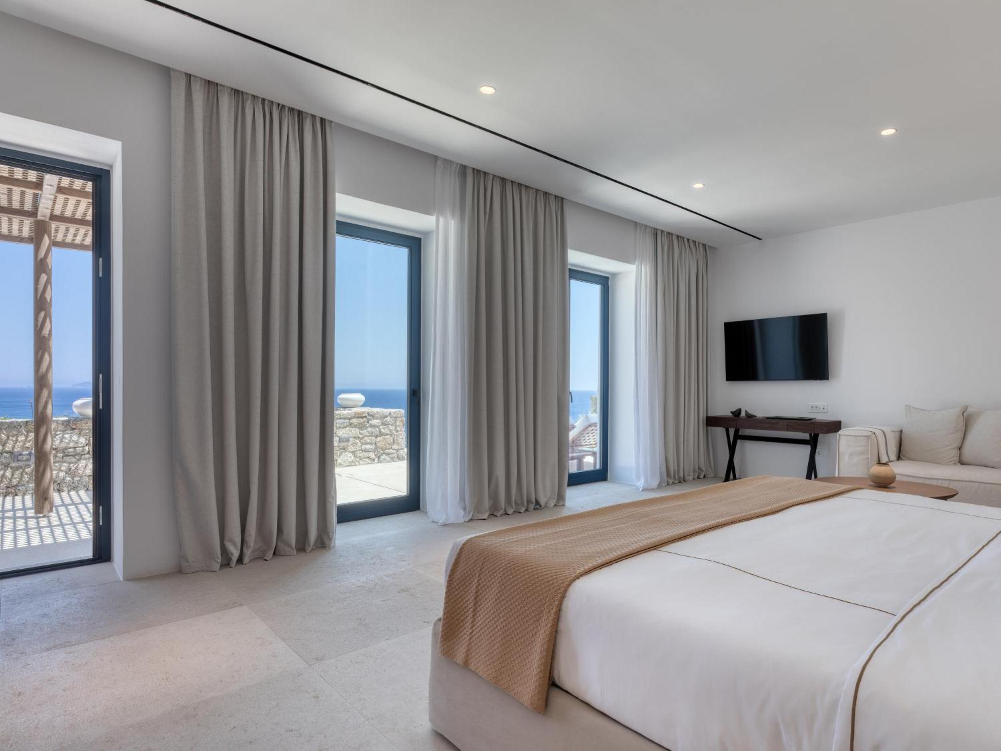 Cali Mykonos Hotel Kalafáti Kültér fotó