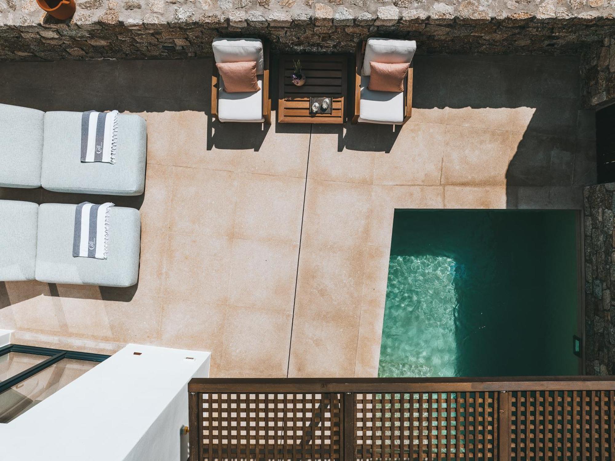 Cali Mykonos Hotel Kalafáti Kültér fotó