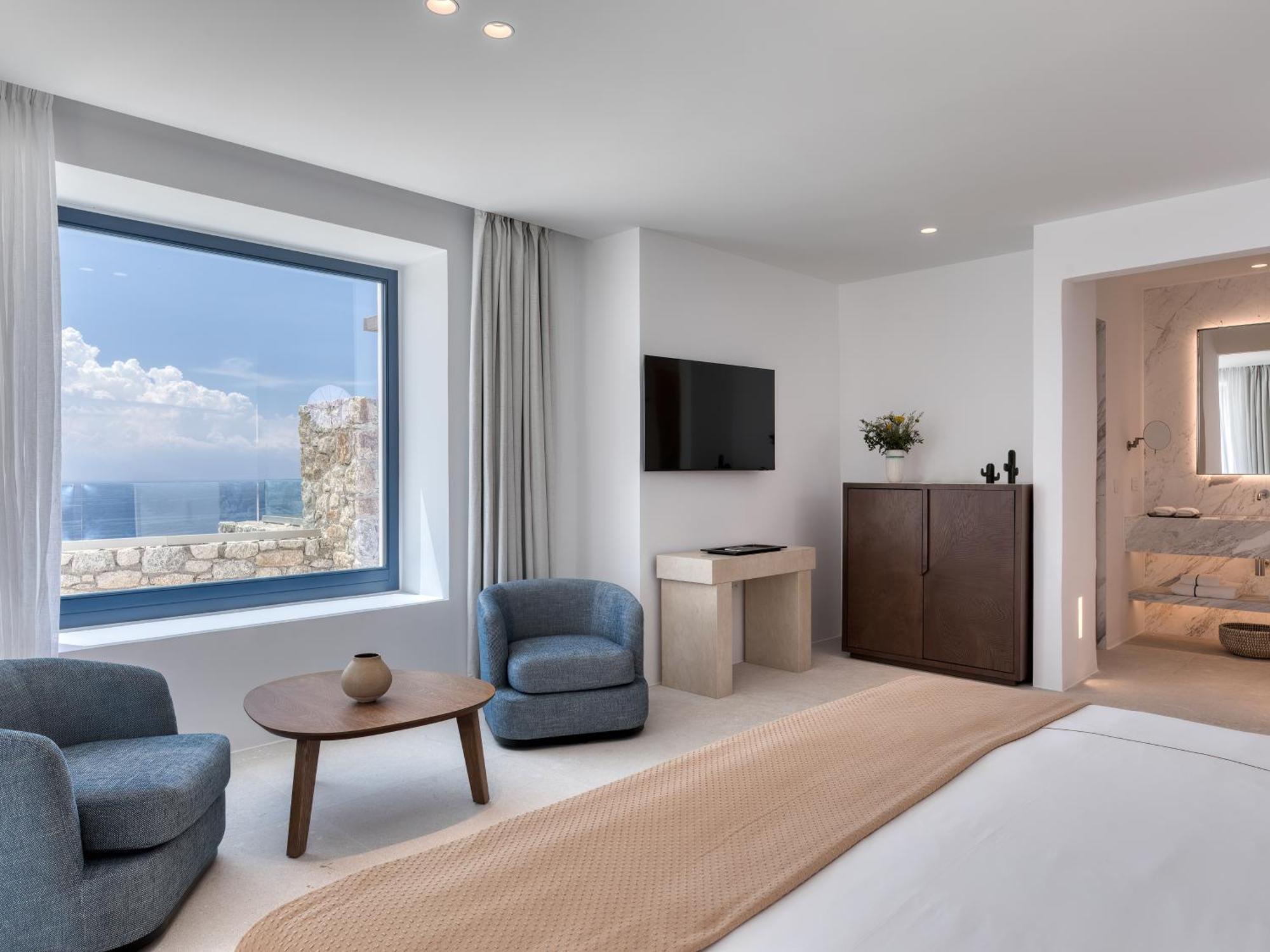 Cali Mykonos Hotel Kalafáti Kültér fotó