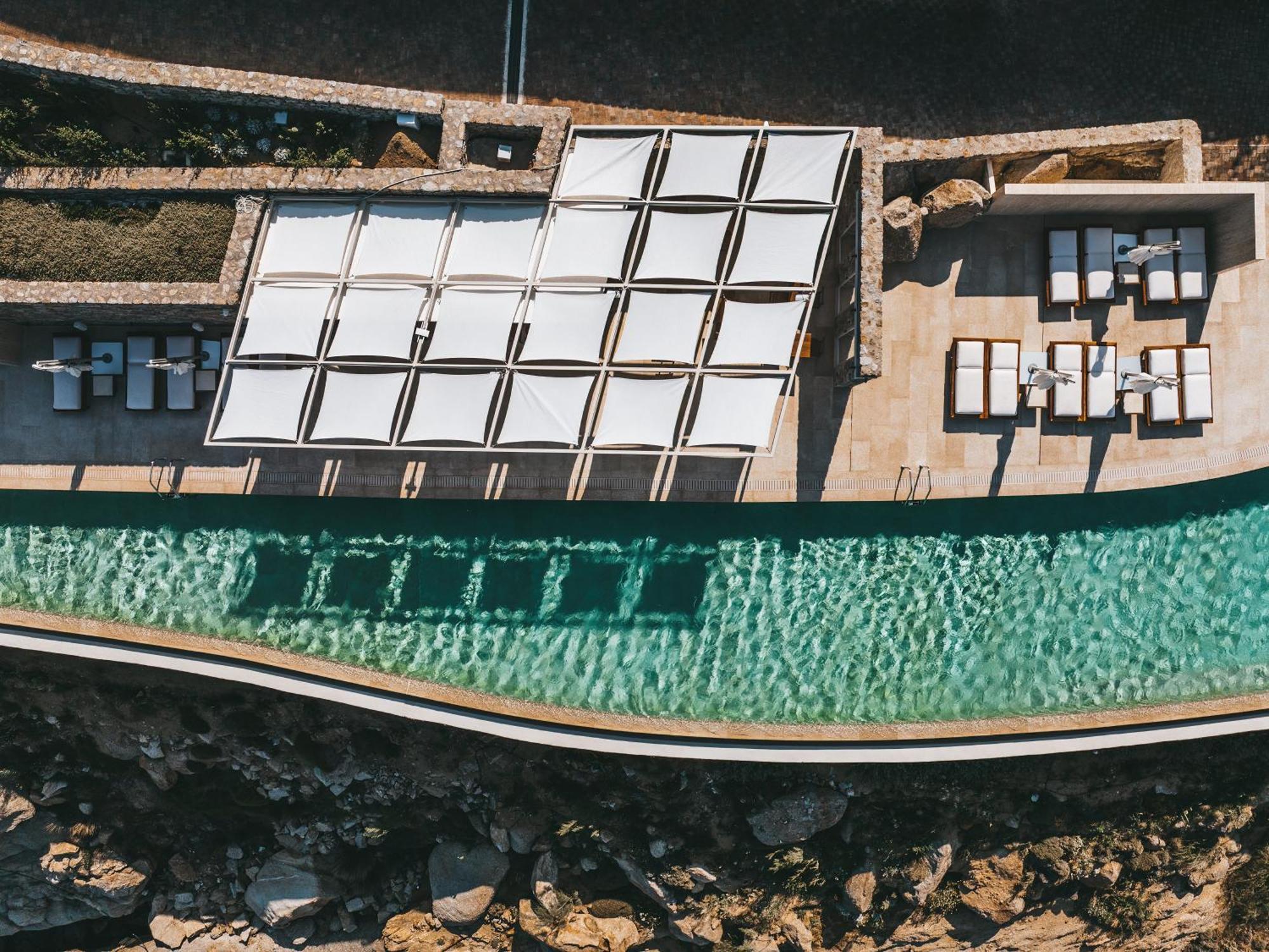Cali Mykonos Hotel Kalafáti Kültér fotó