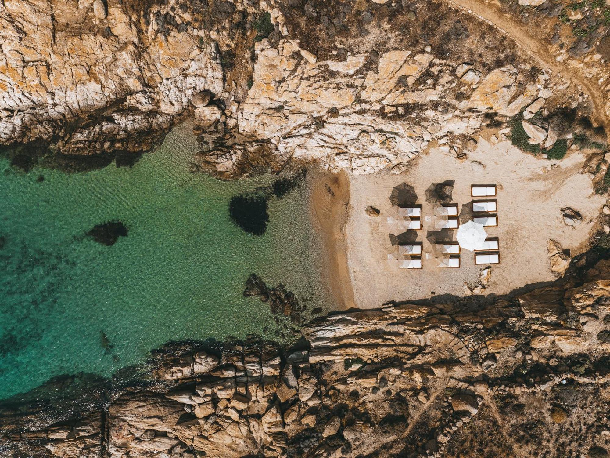 Cali Mykonos Hotel Kalafáti Kültér fotó