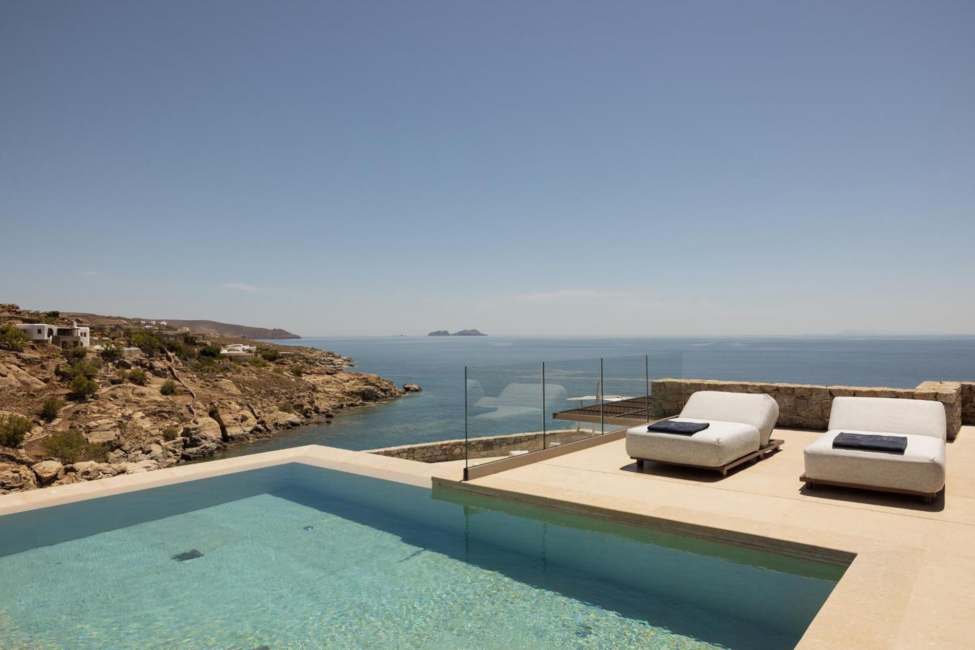 Cali Mykonos Hotel Kalafáti Kültér fotó