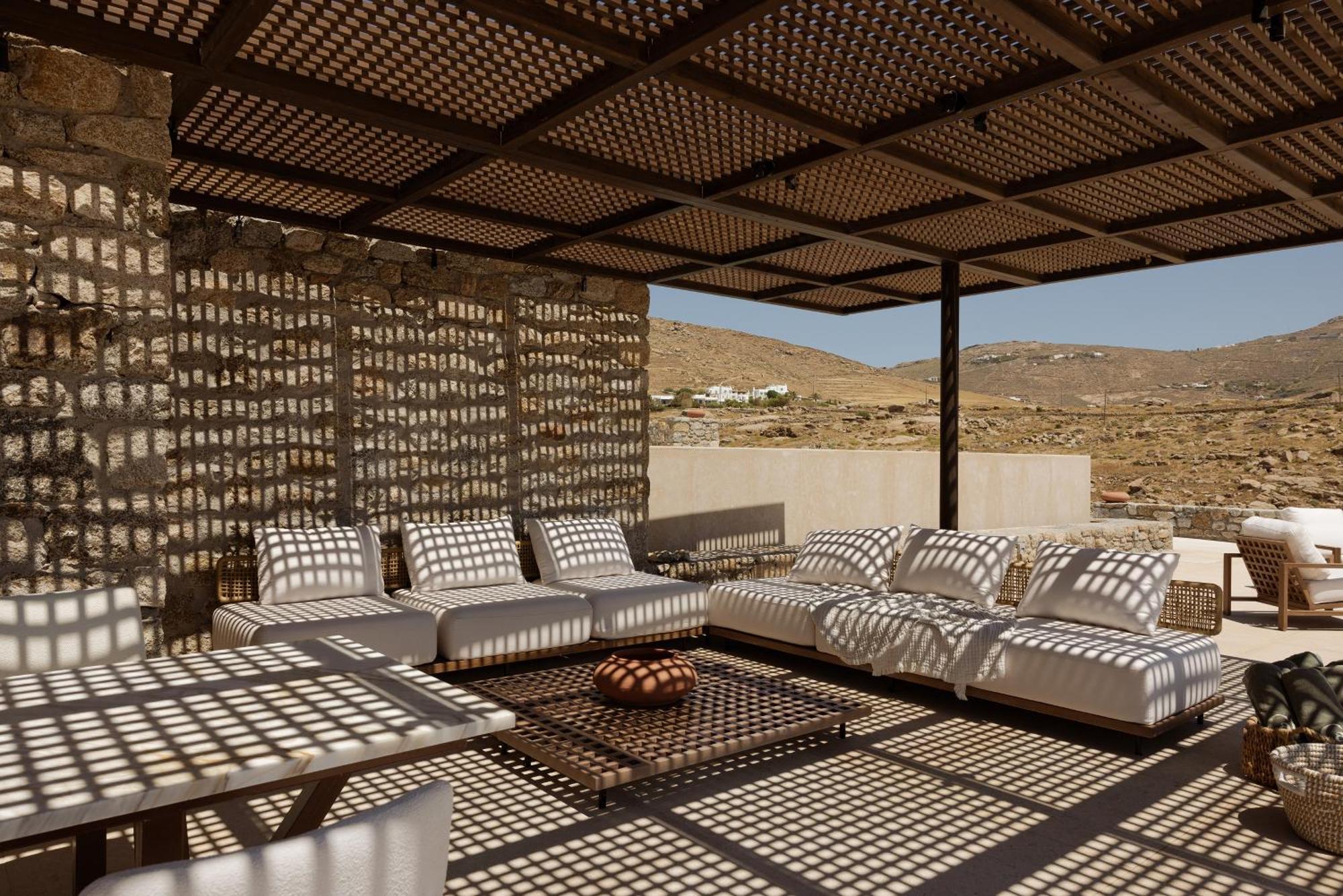 Cali Mykonos Hotel Kalafáti Kültér fotó