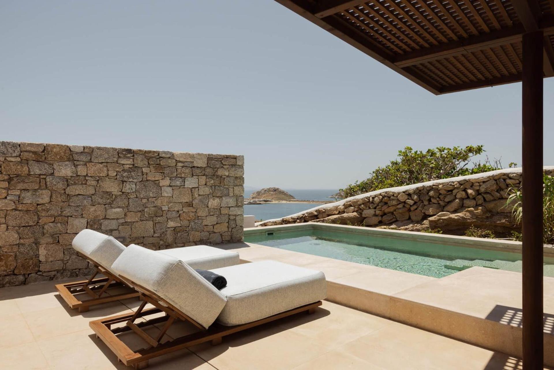 Cali Mykonos Hotel Kalafáti Kültér fotó