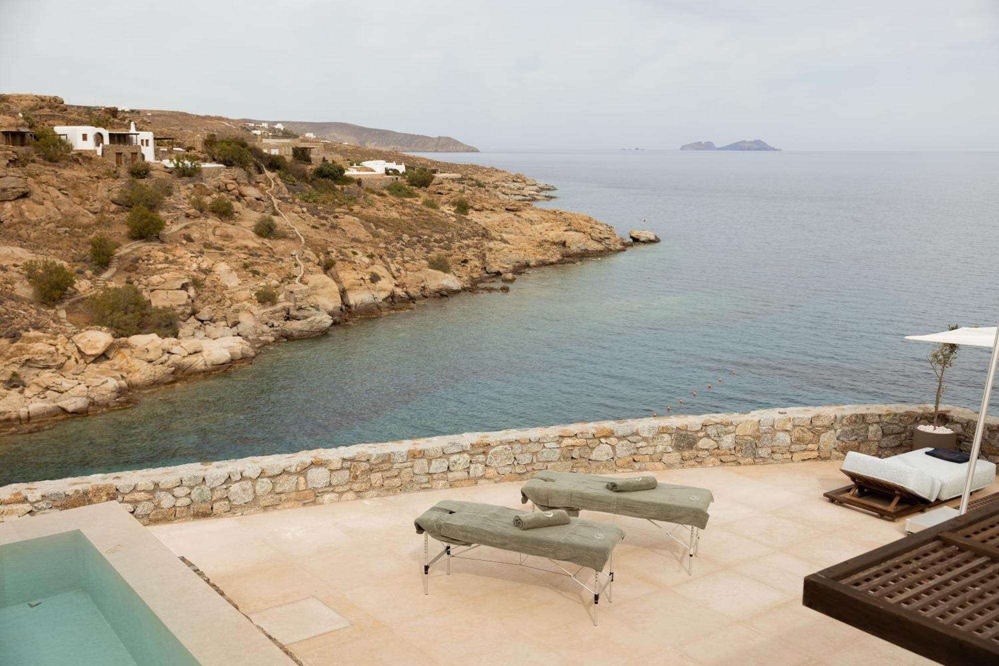 Cali Mykonos Hotel Kalafáti Kültér fotó