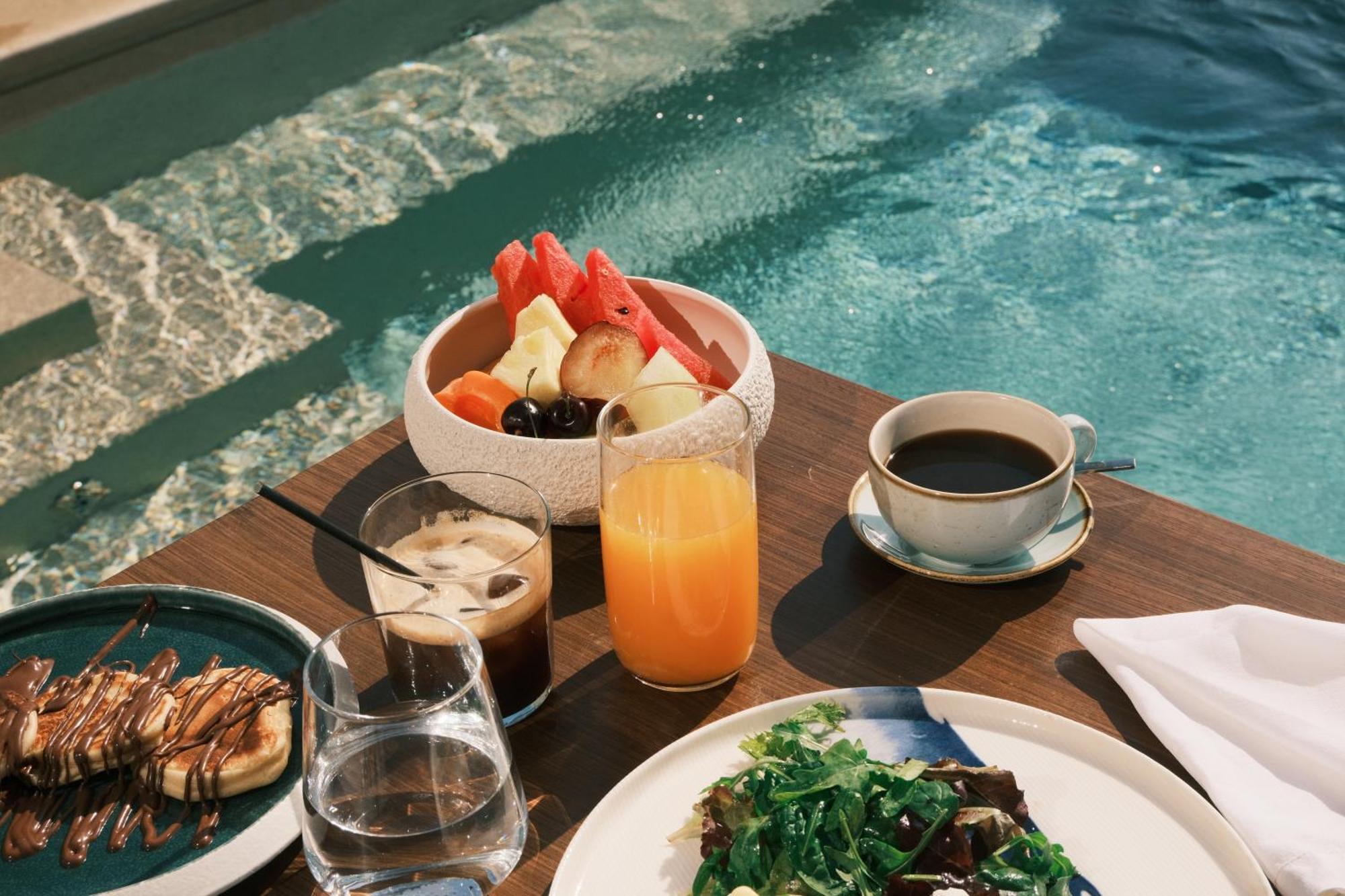 Cali Mykonos Hotel Kalafáti Kültér fotó