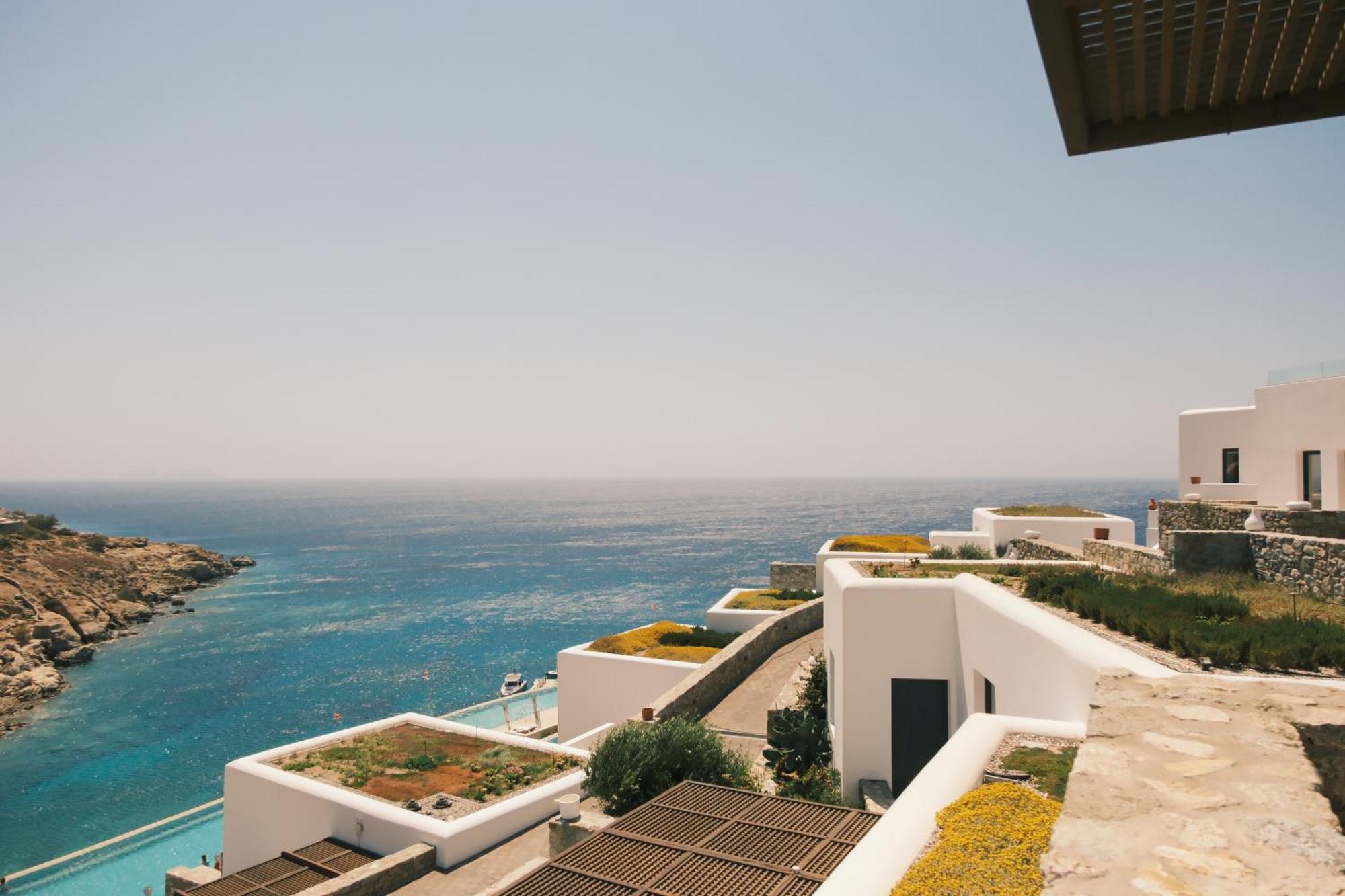 Cali Mykonos Hotel Kalafáti Kültér fotó