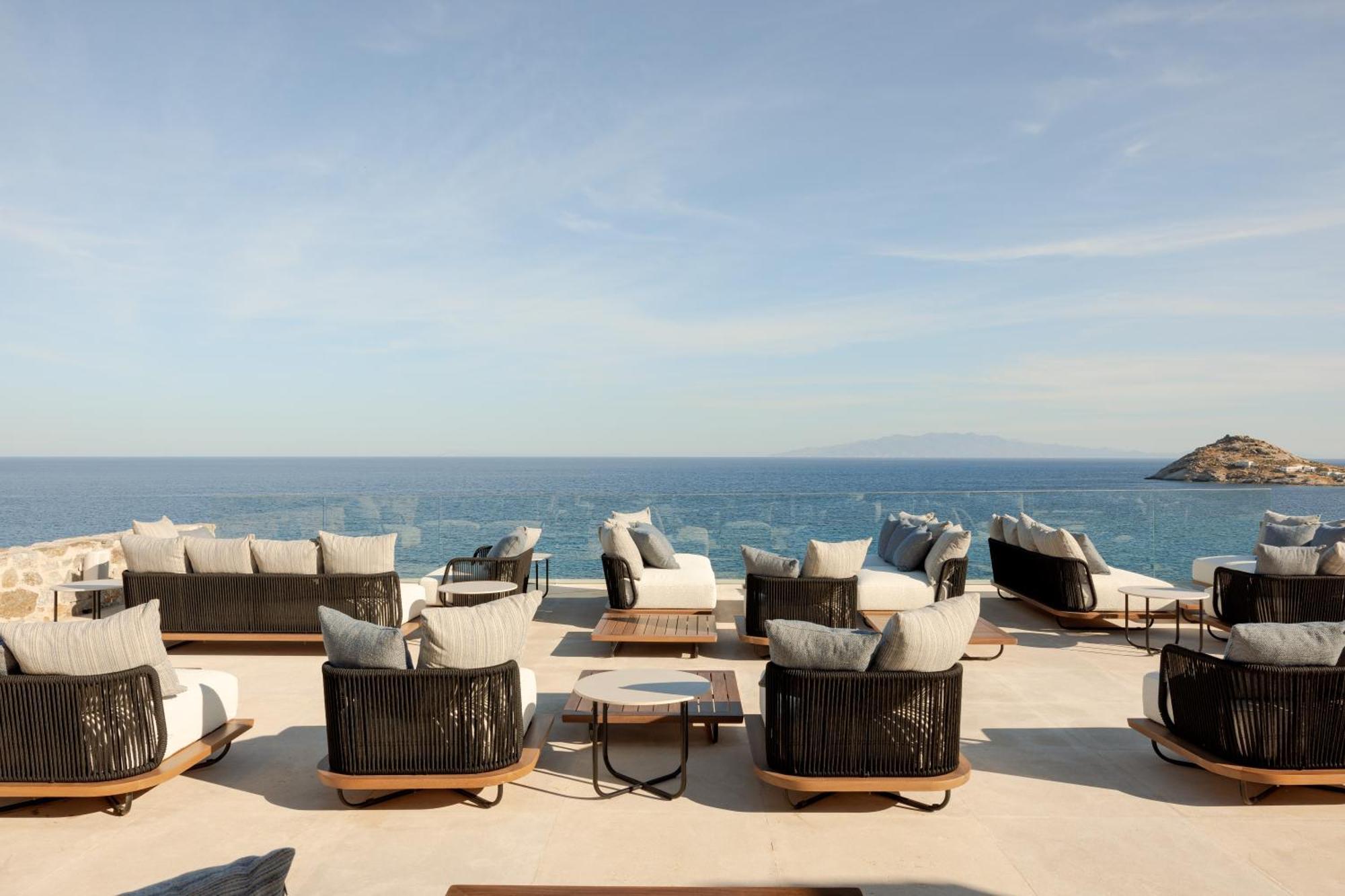 Cali Mykonos Hotel Kalafáti Kültér fotó